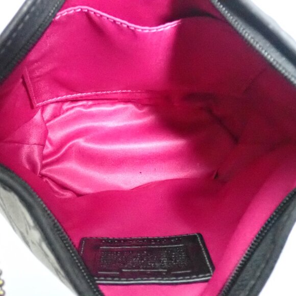 Pre-Loved Coach Mini Bleeker Canvas Bucket - Picture 5 of 6